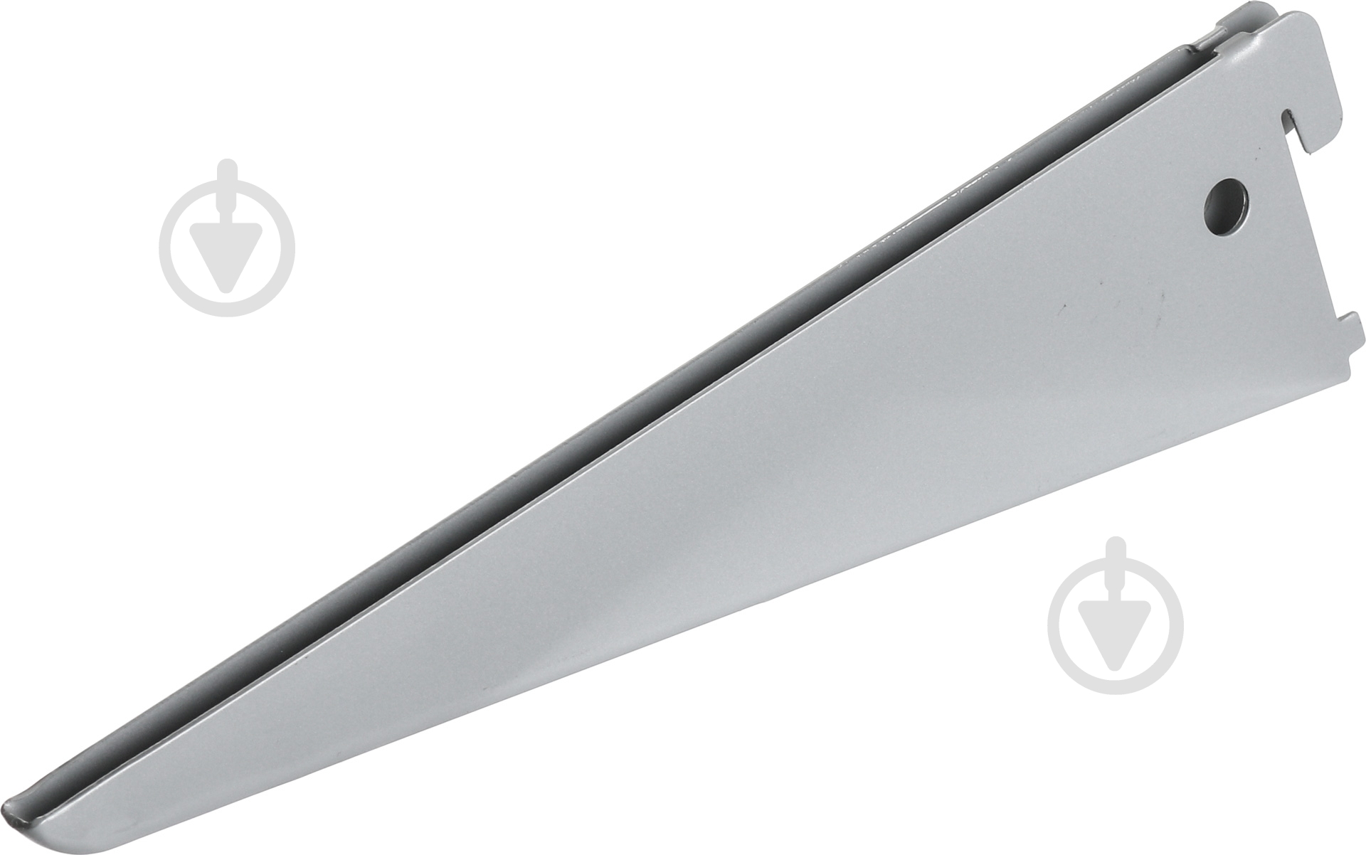 Кронштейн к гардеробной системе Element System 220 мм до 50 кг серебряный - фото 1 Кронштейн к гардеробной системе Element System 220 мм до 50 кг серебряный - фото 1