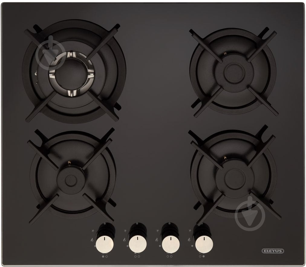 Варочная поверхность газовая Eleyus MALVA 60 BL CTF - фото 1