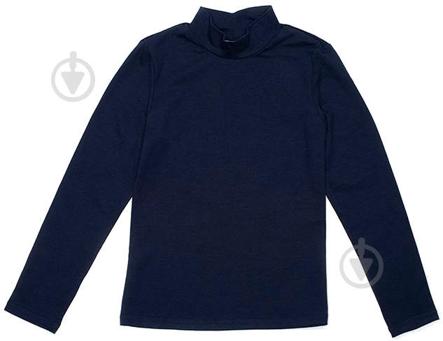 Гольф для девочки Роза р.128 темно-синий 210589 - фото 1 Гольф для девочки Роза р.128 темно-синий 210589 - фото 1