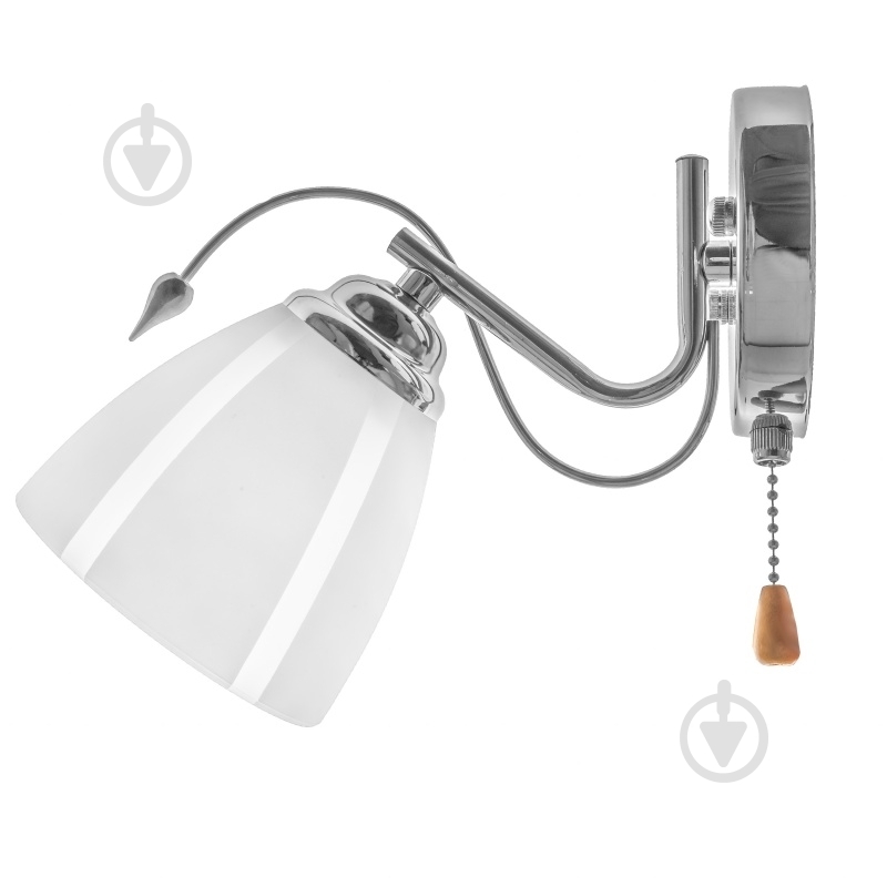 Бра Brille LK-622W 60 Вт E27 хром 26-966 - фото 4