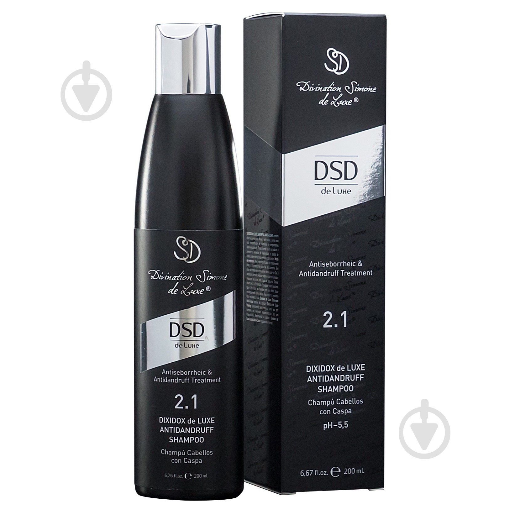 Шампунь DSD de Luxe 2.1 Dixidox Antidandruff 200 мл - фото 1