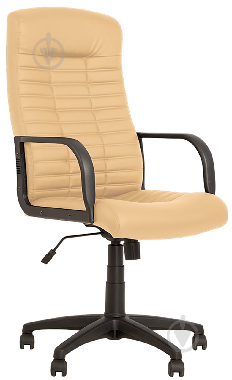Крісло Nowy Styl BOSS KD TILT PL64 ECO-01 бежевий - фото 1