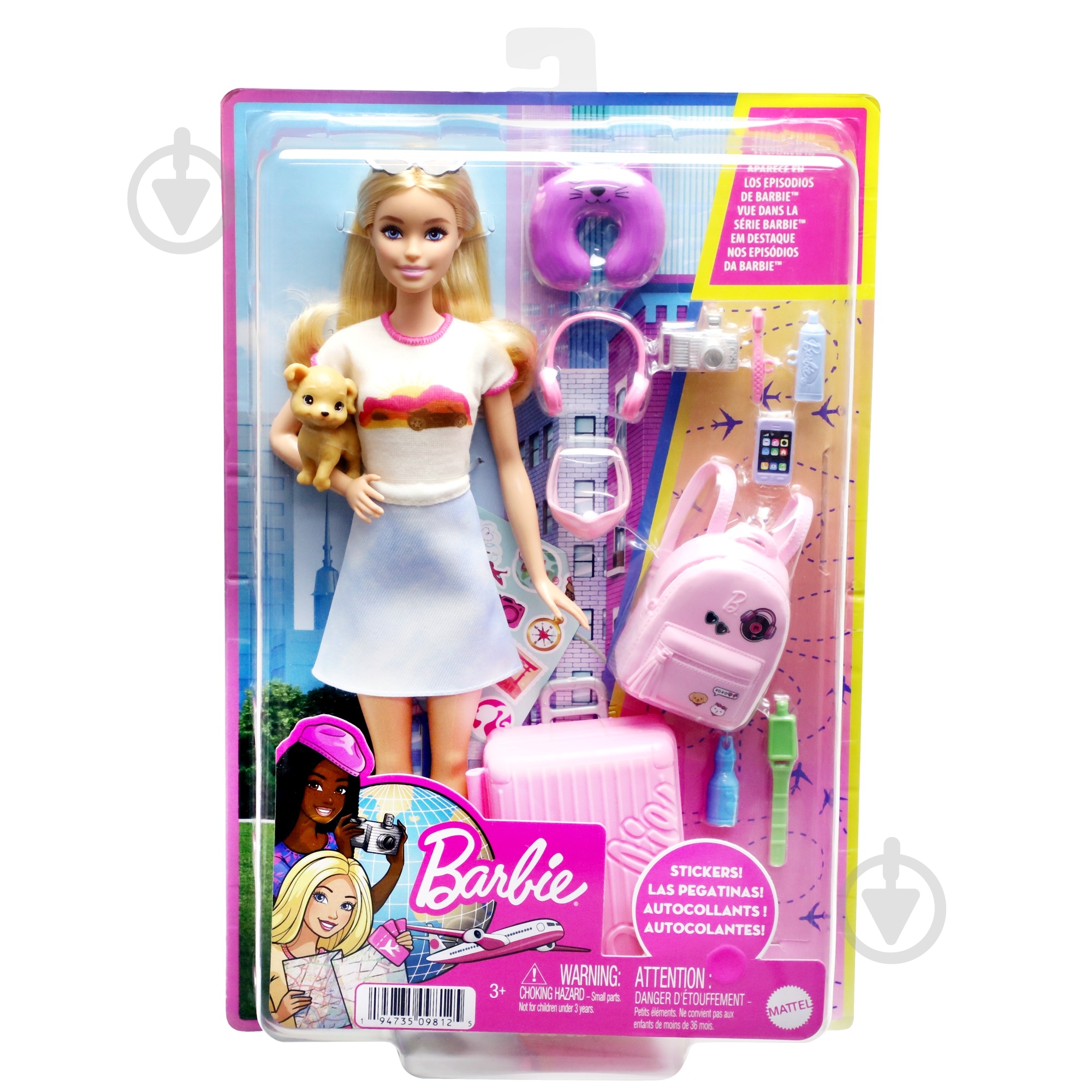 Кукла Barbie Путешественница HJY18 - фото 6