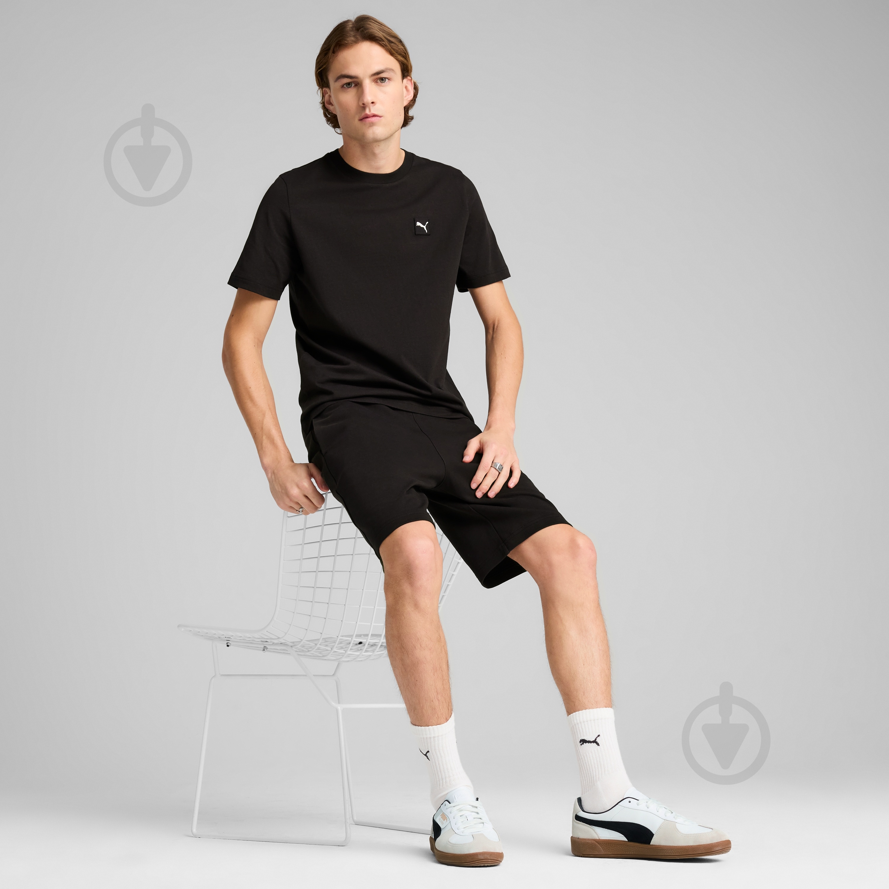 Футболка Puma ESS ELEVATED TEE 68472601 р.2XL черный - фото 5