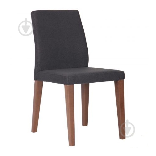 Стул обеденный AMF Art Metal Furniture Zina ткань Etna-095 орех/черный - фото 1