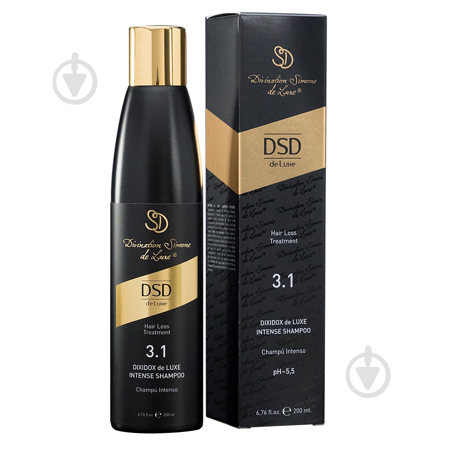 Шампунь DSD de Luxe 3.1 Dixidox Intense 200 мл - фото 1 Шампунь DSD de Luxe 3.1 Dixidox Intense 200 мл - фото 1