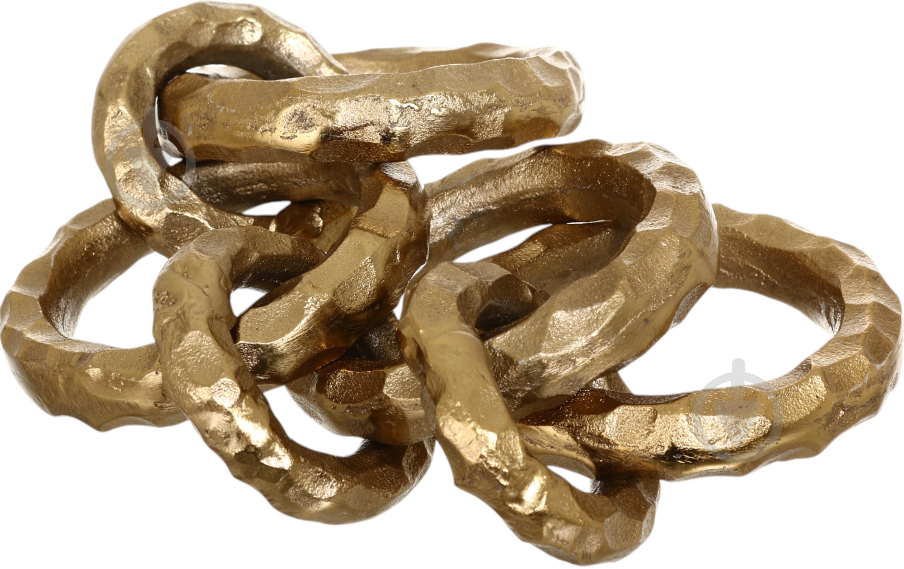 Статуэтка Inari Chain 8887 10х39х5,5 см серебряный - фото 2 Статуэтка Inari Chain 8887 10х39х5,5 см серебряный - фото 2