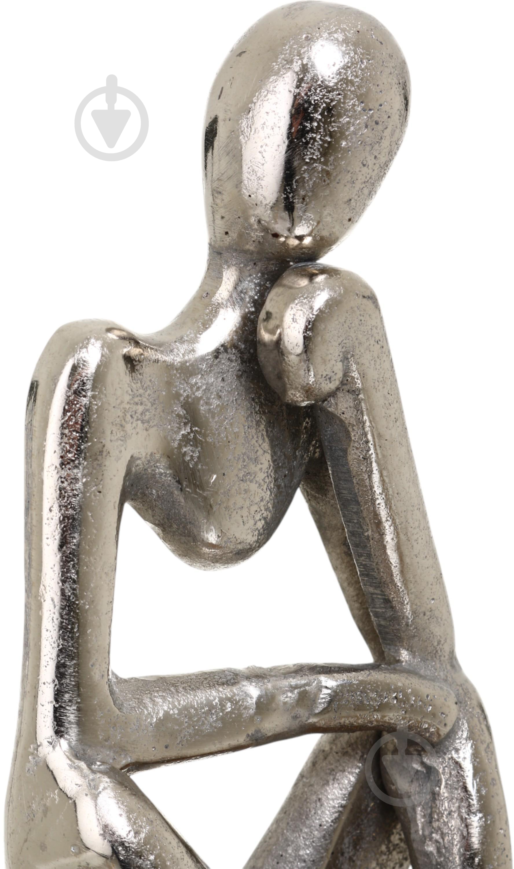 Статуэтка Inari Mindly left 8800 24х13х12 см серебряный - фото 3