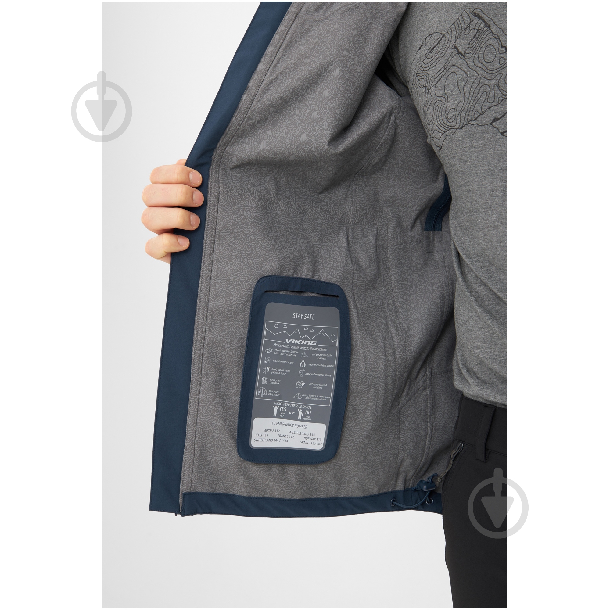 Куртка Viking Trek Pro 2.0 Man 700/25/0907/1900 р.XL - фото 6 Куртка Viking Trek Pro 2.0 Man 700/25/0907/1900 р.XL - фото 6