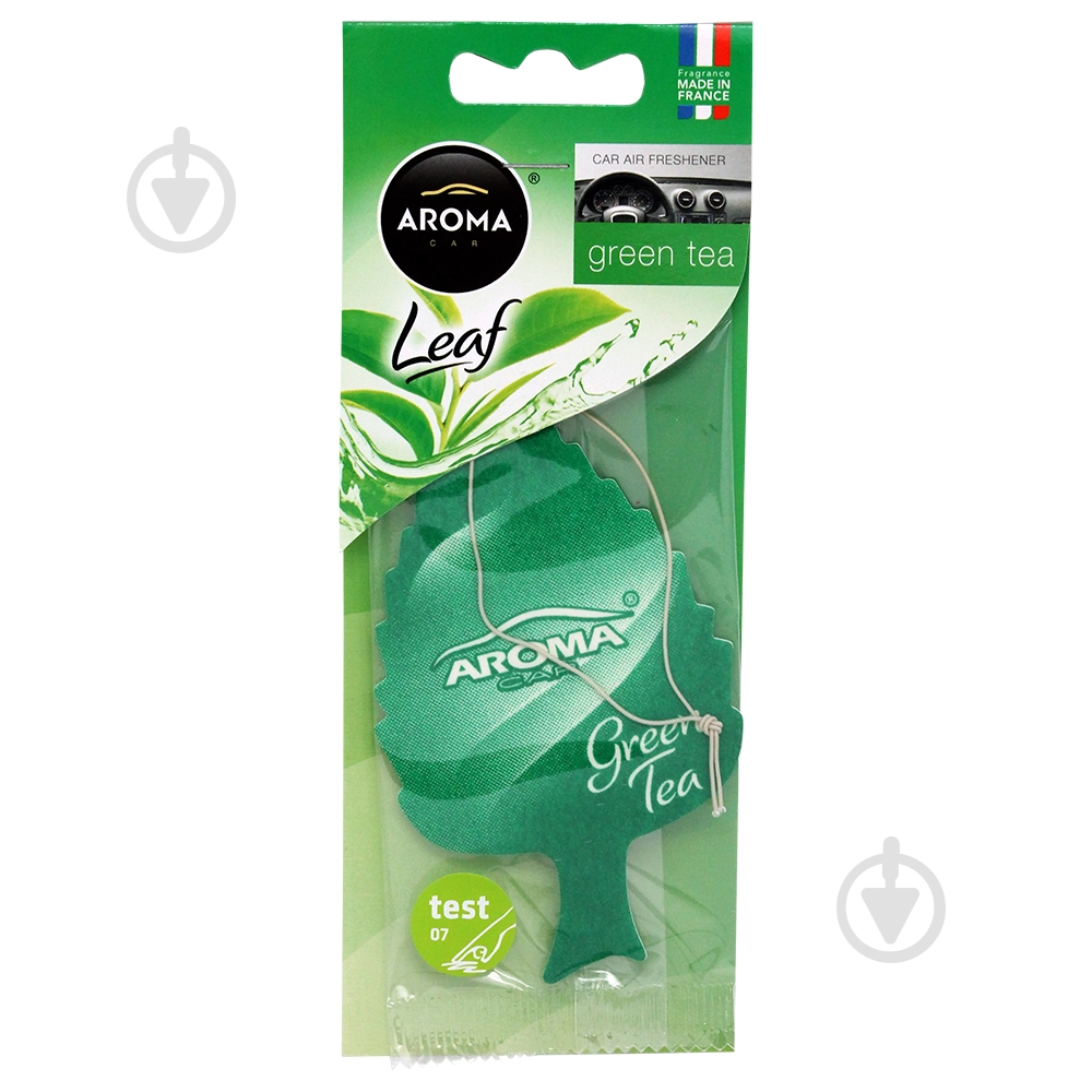 Ароматизатор на зеркало Aroma Car Leaf Green Tea - фото 1 Ароматизатор на зеркало Aroma Car Leaf Green Tea - фото 1