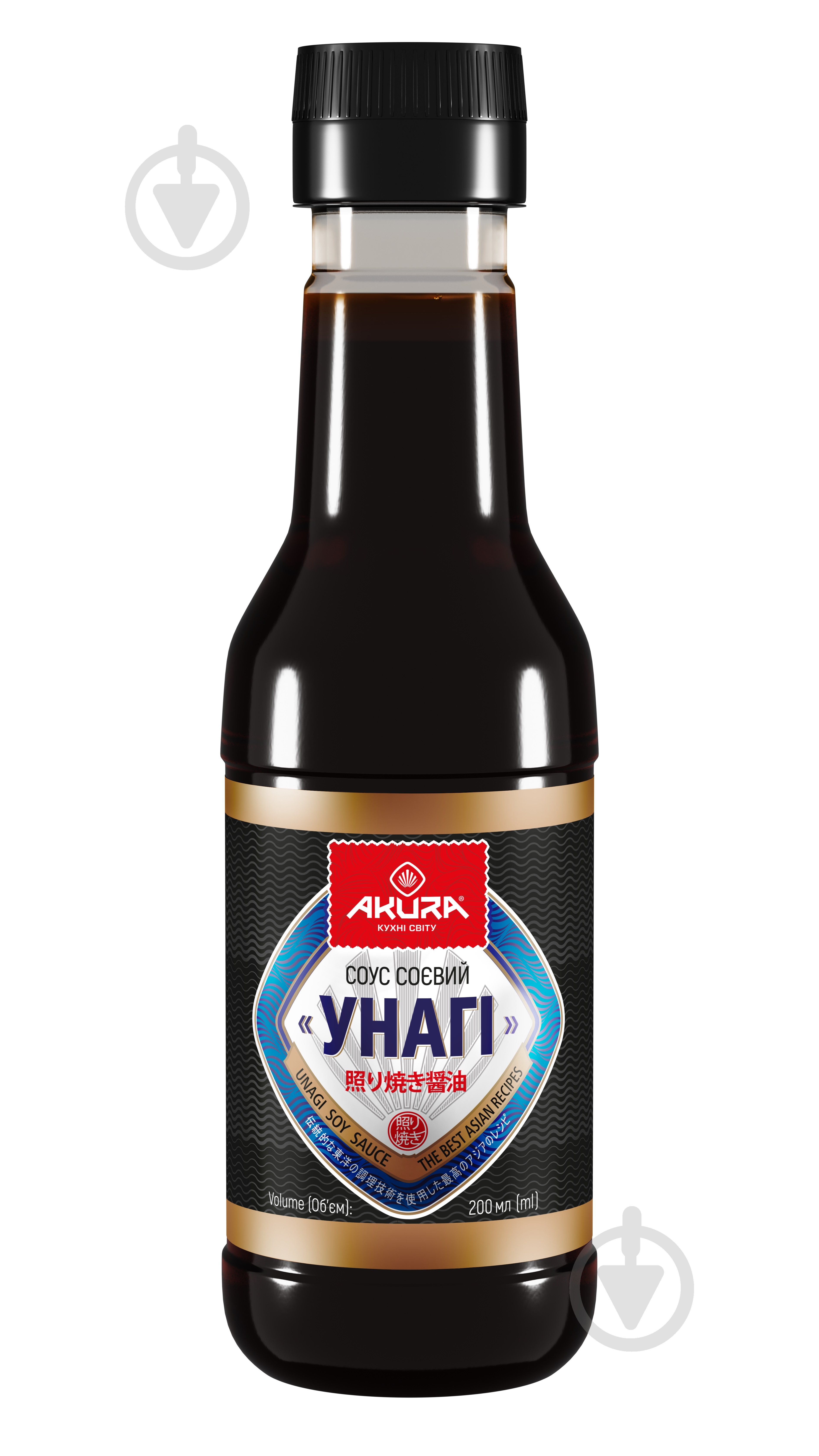 Соус соевый Akura Унаги для угря 200 мл (4820178460330) - фото 1