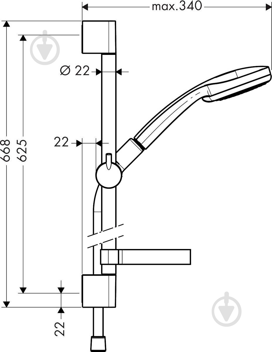 Набор смесителей Hansgrohe Focus 31940111 (5000911552) - фото 3