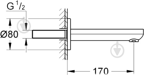 Душова система прихованого монтажу Grohe SmartControl Cube 23409SC2 - фото 3