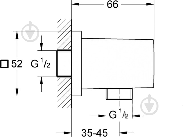 Душова система прихованого монтажу Grohe SmartControl Cube 23409SC2 - фото 7
