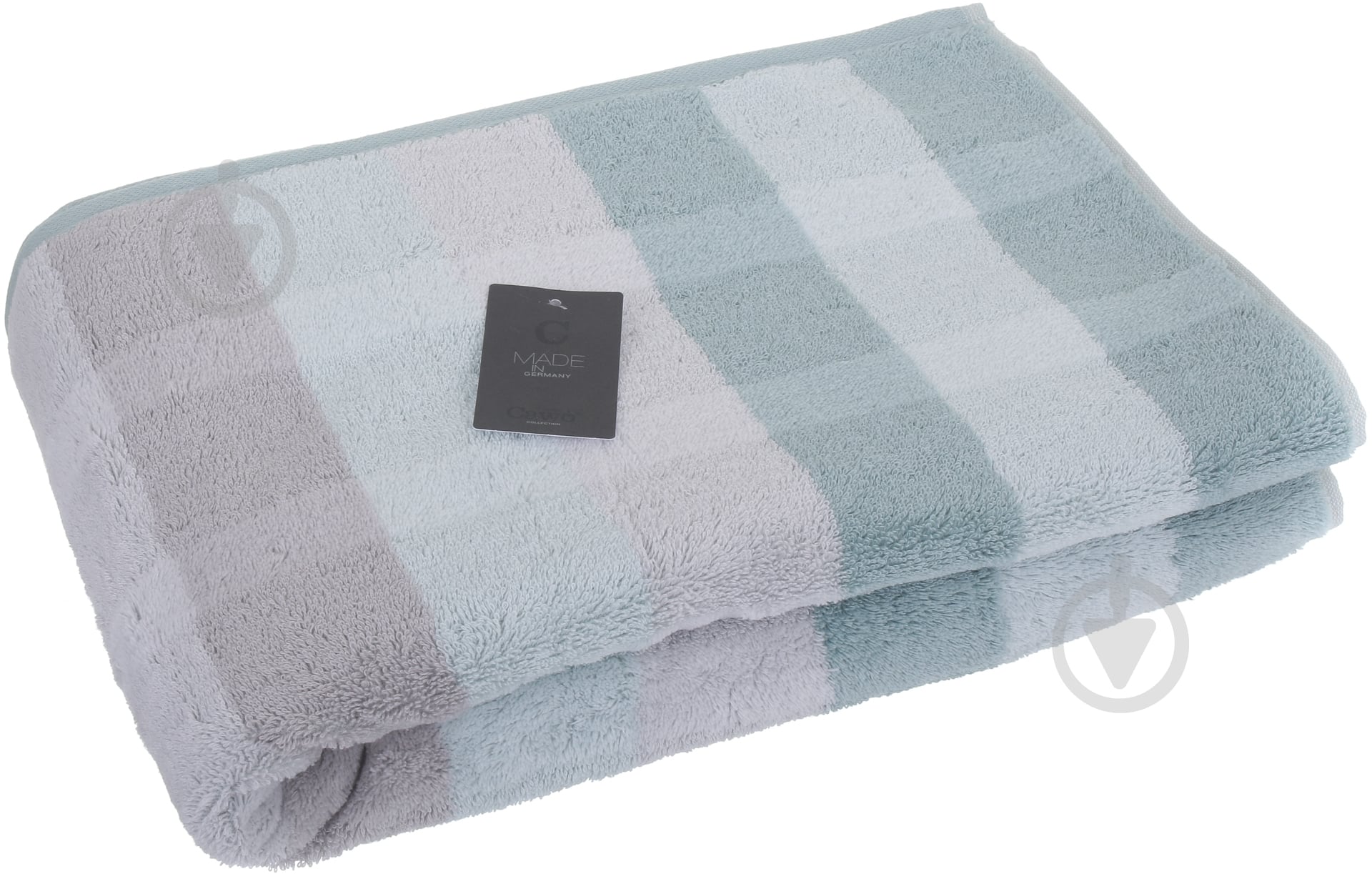 Рушник Flowers symphony 80x150 см зелений Cawo - фото 4 Рушник Flowers symphony 80x150 см зелений Cawo - фото 4