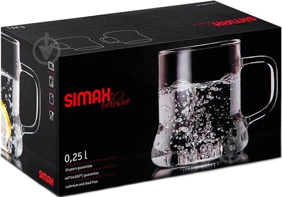 Набор чашек для чая Simax Look 250 мл 2 шт. - фото 3