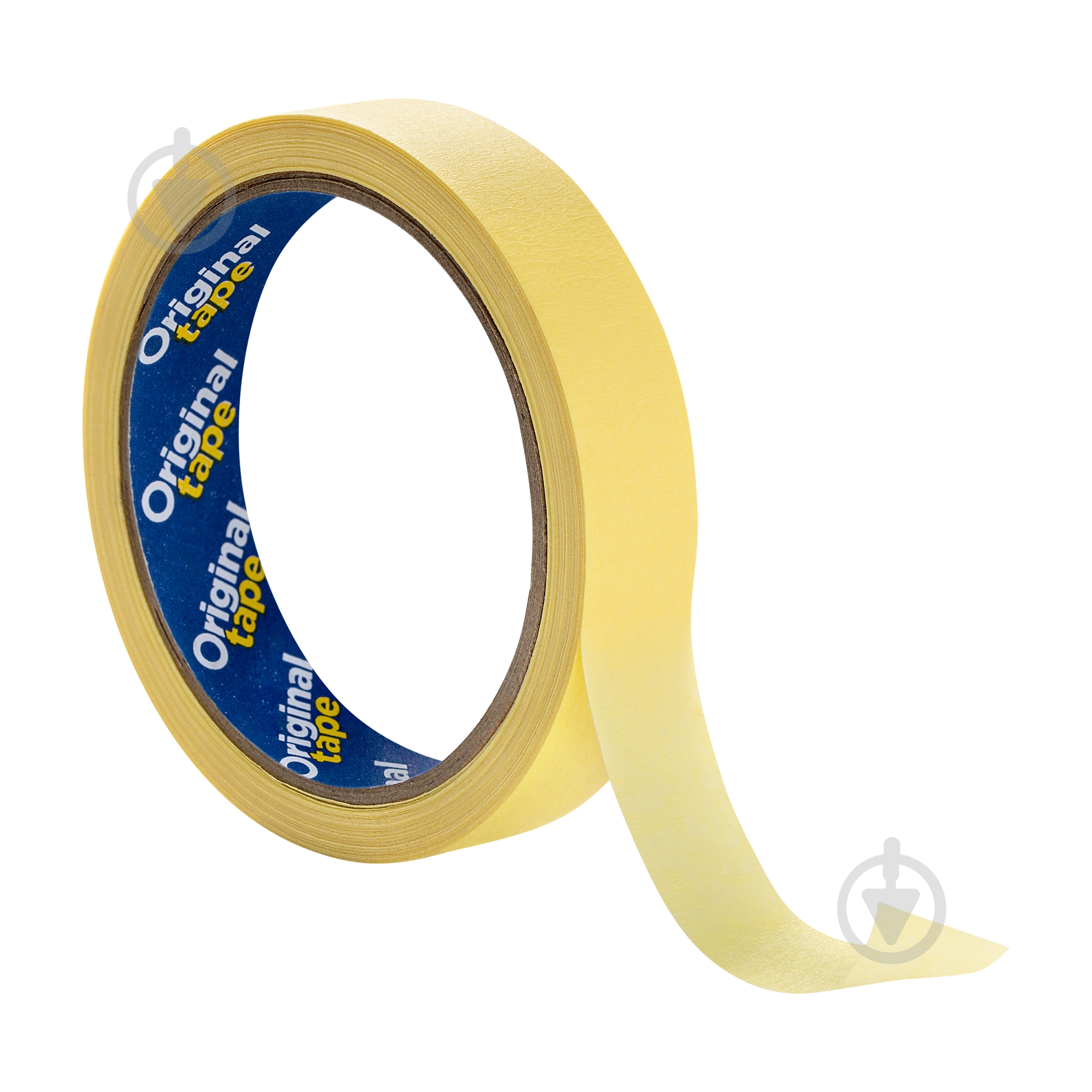 Лента малярная ORIGINAL TAPE интерьерная желтая 19 мм x 20 м - фото 2