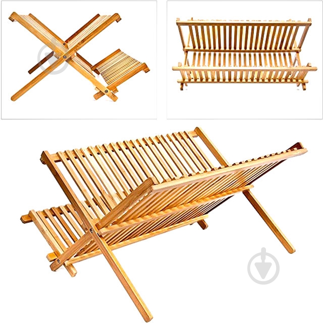 Сушилка для посуды Excellent Houseware 42х32х26 см - фото 2 Сушилка для посуды Excellent Houseware 42х32х26 см - фото 2