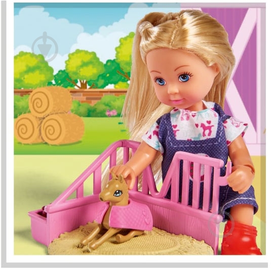 Лялька Simba Лікар Еві Конячка з новонародженим лошам 5733487 - фото 4 Лялька Simba Лікар Еві Конячка з новонародженим лошам 5733487 - фото 4