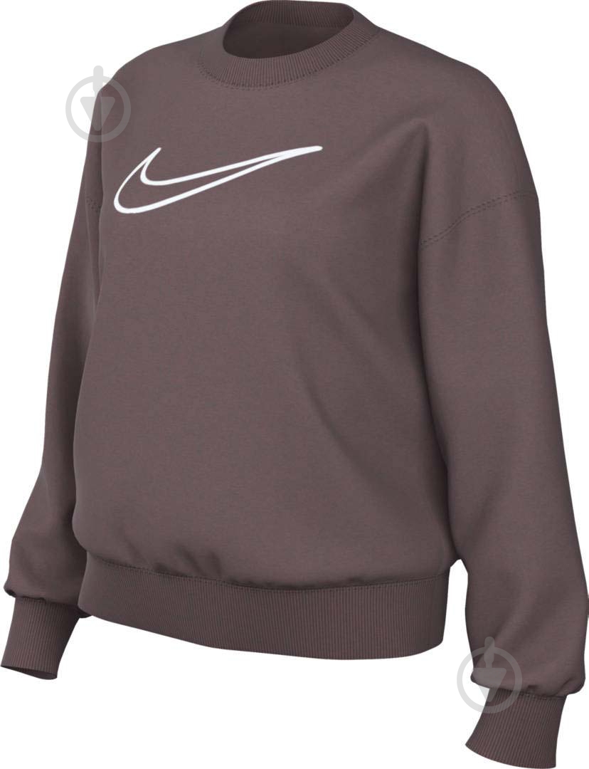 Світшот Nike W NK DF GT FT GX CREW ESSTL DQ5542-291 р.XS коричневий - фото 6