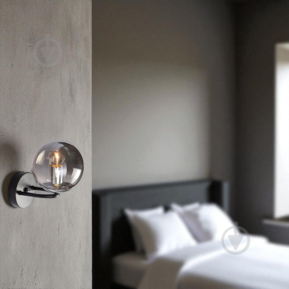 Бра Blitz Elysium 60 Вт Е27 черный 4118-11 - фото 2 Бра Blitz Elysium 60 Вт Е27 черный 4118-11 - фото 2