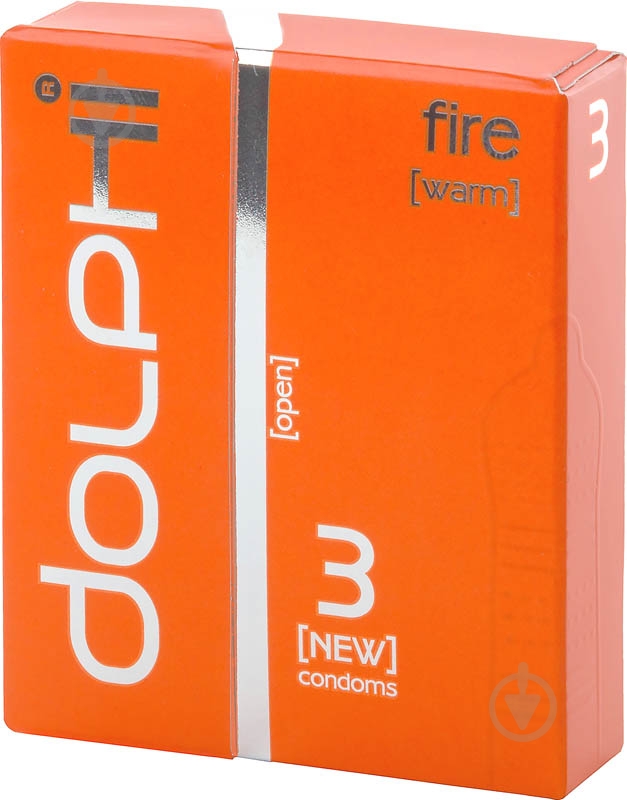 Презервативы Dolphi Fire 3 шт. - фото 1
