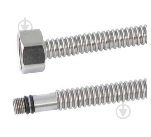 Шланг Water House с нерж. гофры для подкл. смесителя 1/2"хМ10 ВЗ 80 2 шт. - фото 1