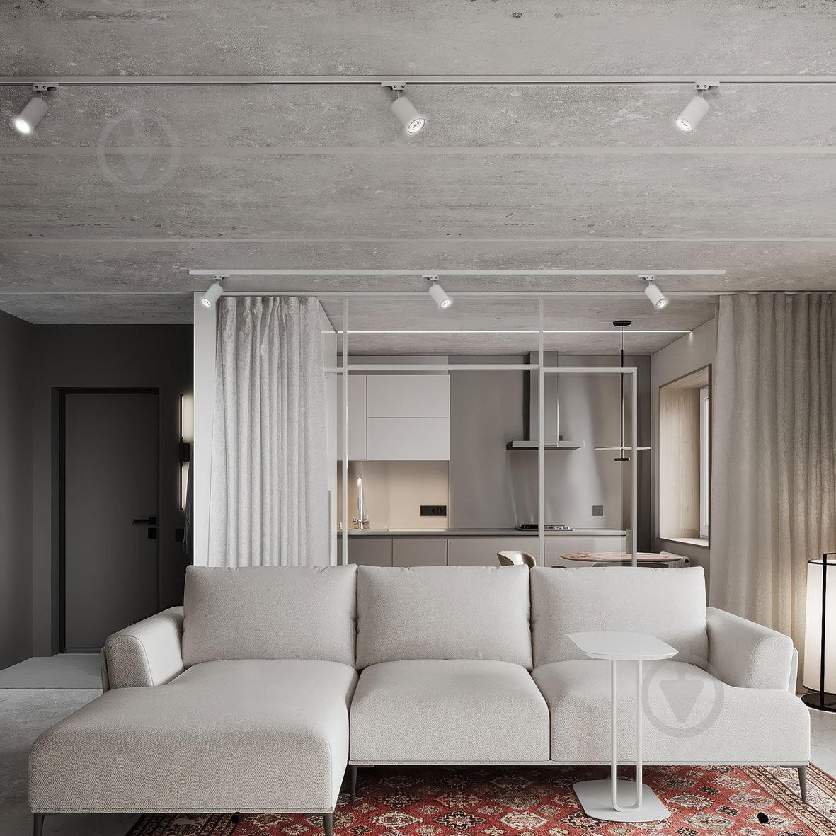 Трековый светильник LEDCOIN белый ML334 w - фото 4 Трековый светильник LEDCOIN белый ML334 w - фото 4