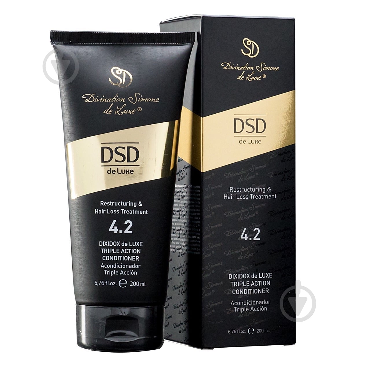Кондиционер DSD de Luxe 4.2 Dixidox Triple Action Conditioner 200 мл - фото 1