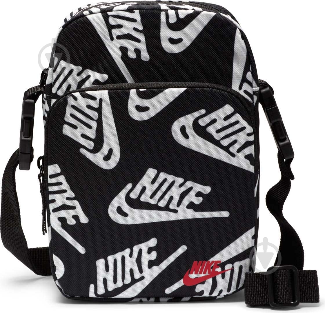 Сумка Nike HERITAGE DB4188-010 чорний із білим - фото 2