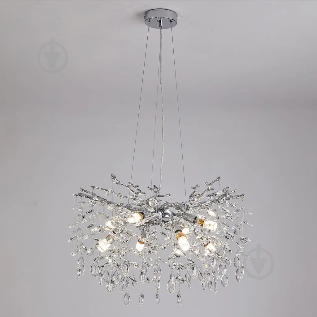 Люстра подвесная Luminaria Bella 8xE14 хром BELLA 8xE14 R600 CHROME - фото 2
