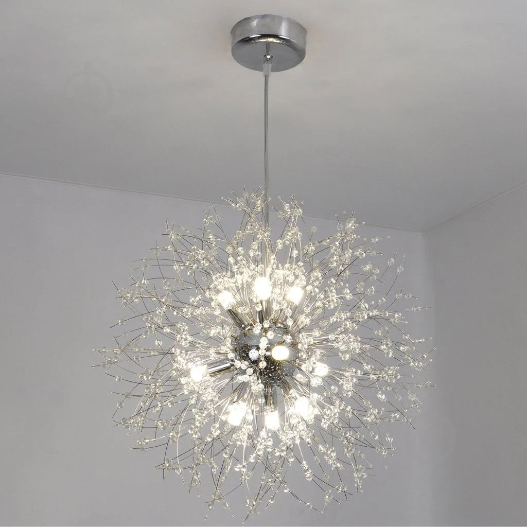 Люстра підвісна Luminaria Roxy 9xE14 ROXY P 9xE14 R500 CHROME - фото 1