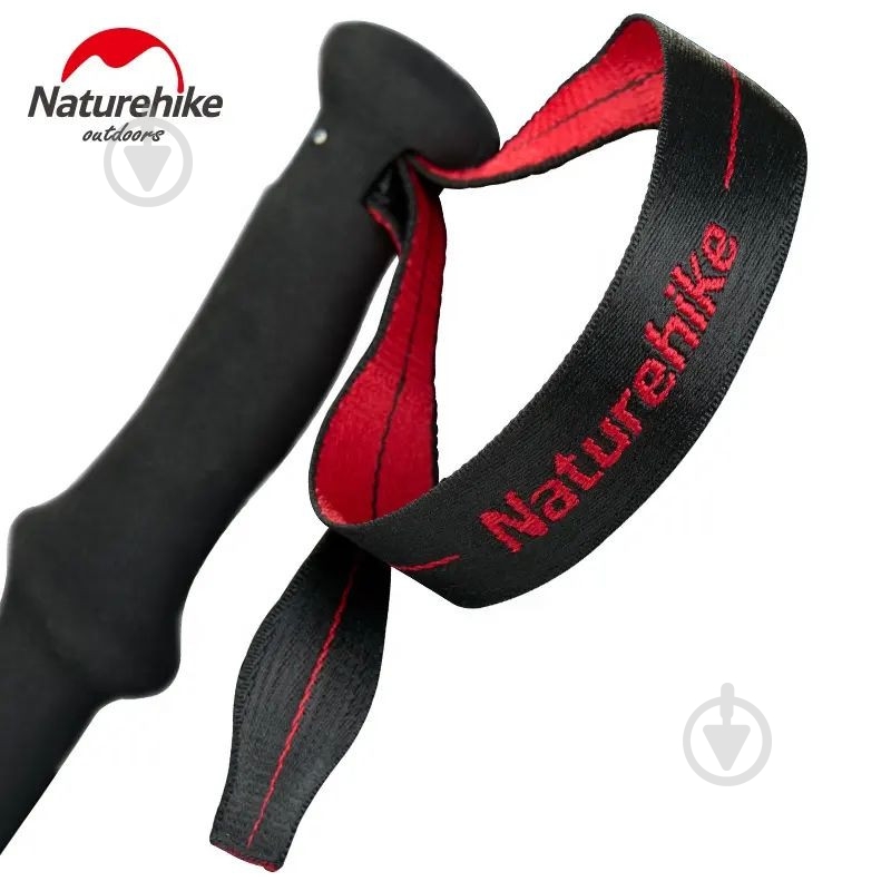 Трекинговая палка Naturehike 3-секционная ST06 NH17D006-D, белая (1шт) 6927595748589 - фото 2