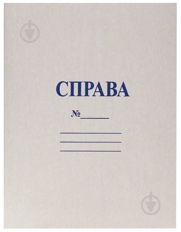 Папка-дело А4 0,42 мм. картон GD-2 Бумвест - фото 1