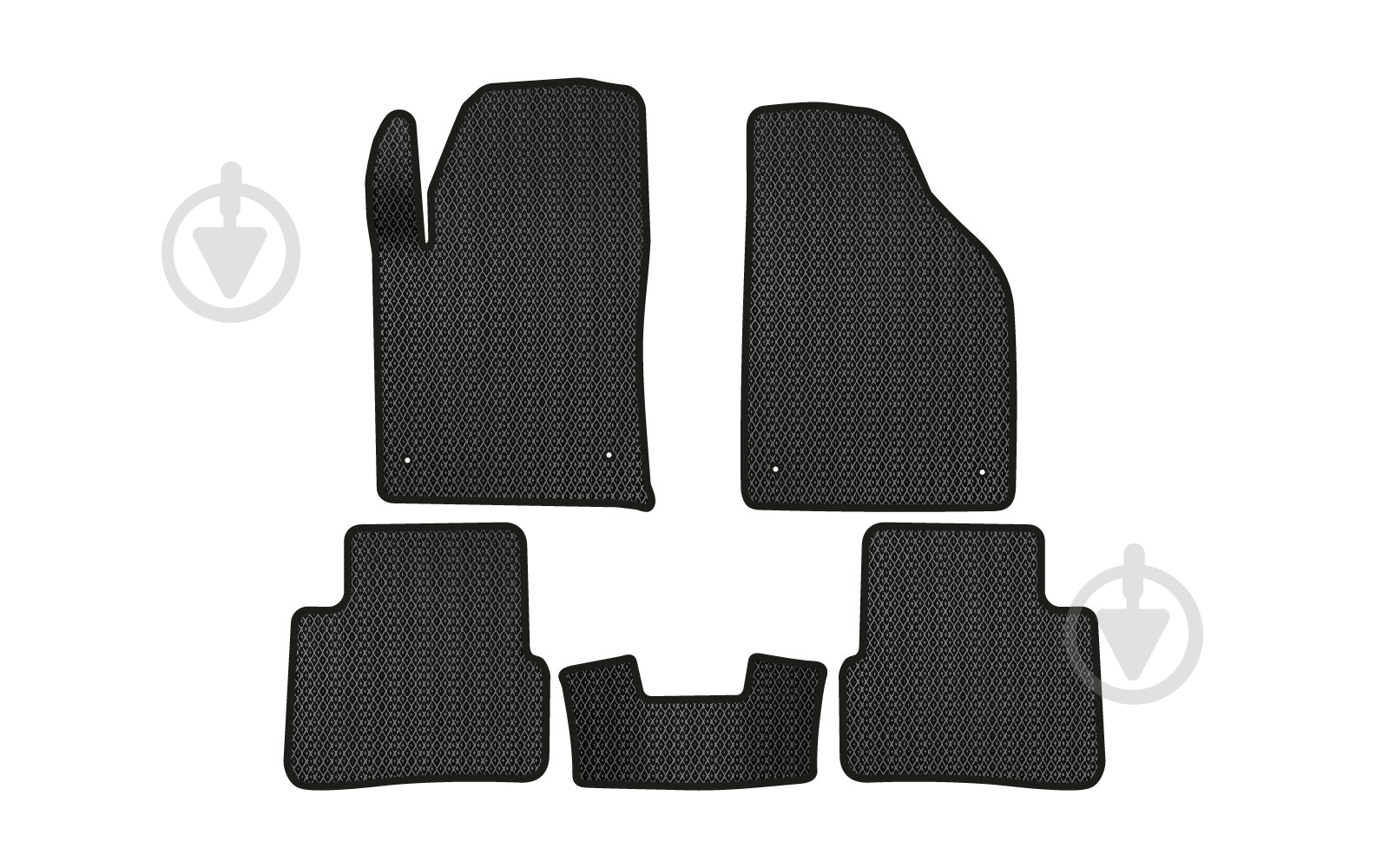 Коврики автомобильные EVAtech Dodge Durango 2010-2014 (DE1865CV5LA4RBB) модельные - фото 1