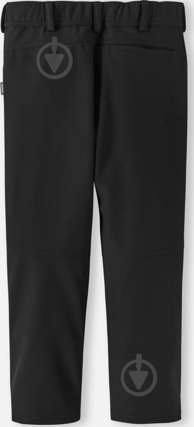 Брюки Reima Softshell Mighty р.110 black 5100016A-9990 - фото 2 Брюки Reima Softshell Mighty р.110 black 5100016A-9990 - фото 2