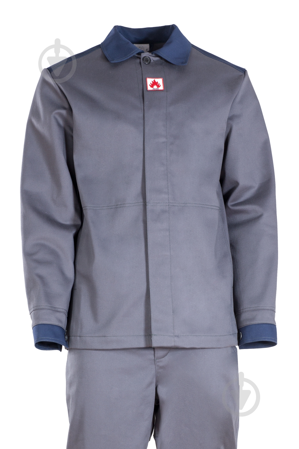 Куртка робоча Ozon К9 зварника Сіріус р. L зріст 1-2 2-700 сірий - фото 1