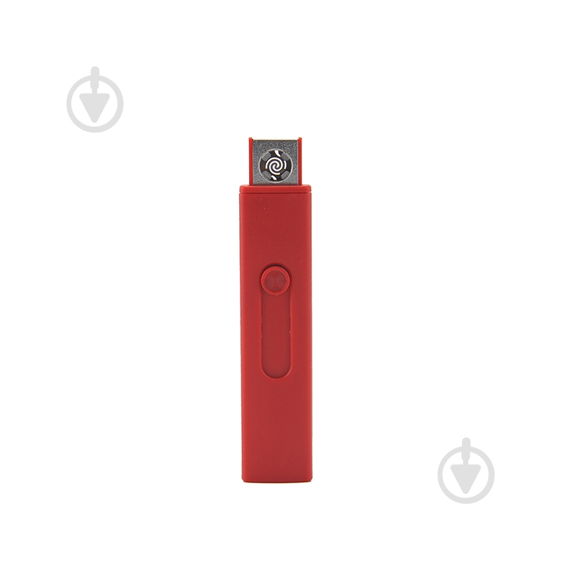Зажигалка Bergamo электрическая USB красная - фото 1