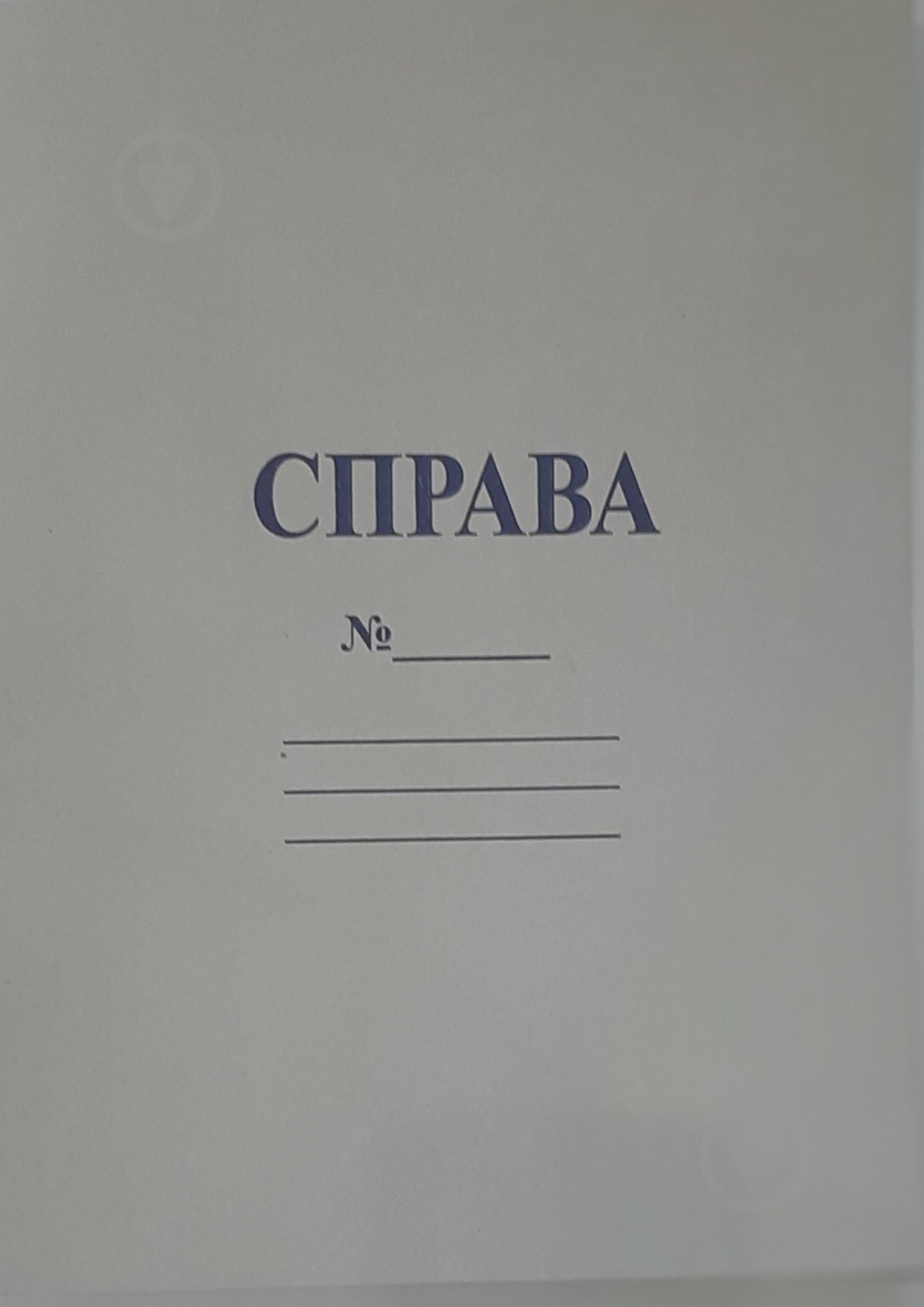Папка для документов А4 0.35мм/280 г/м2, картон GD-2 Бумвест - фото 1