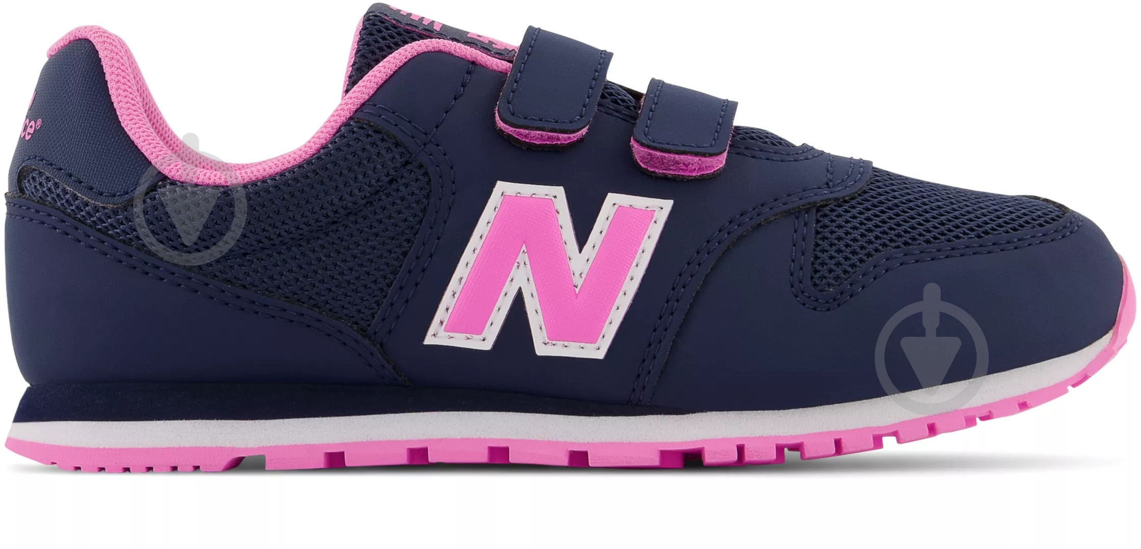 Кроссовки для девочек New Balance PV500WP1 р.32,5 синие - фото 1