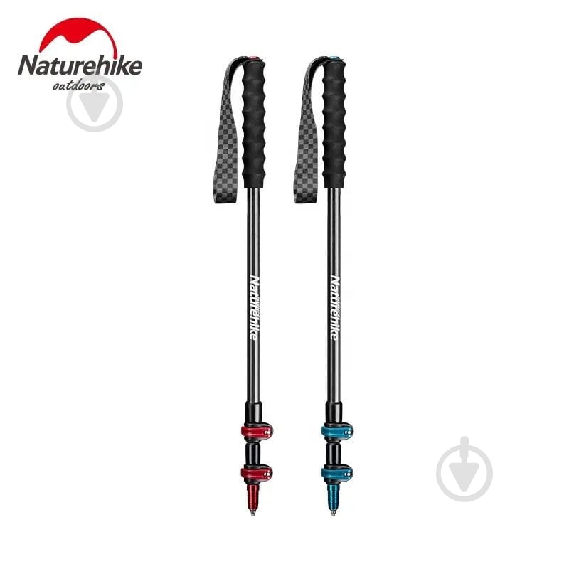 Трекинговая палка Naturehike ST10 NH19S010-T, 130 см, голубой (1шт) 6927595735220 - фото 3