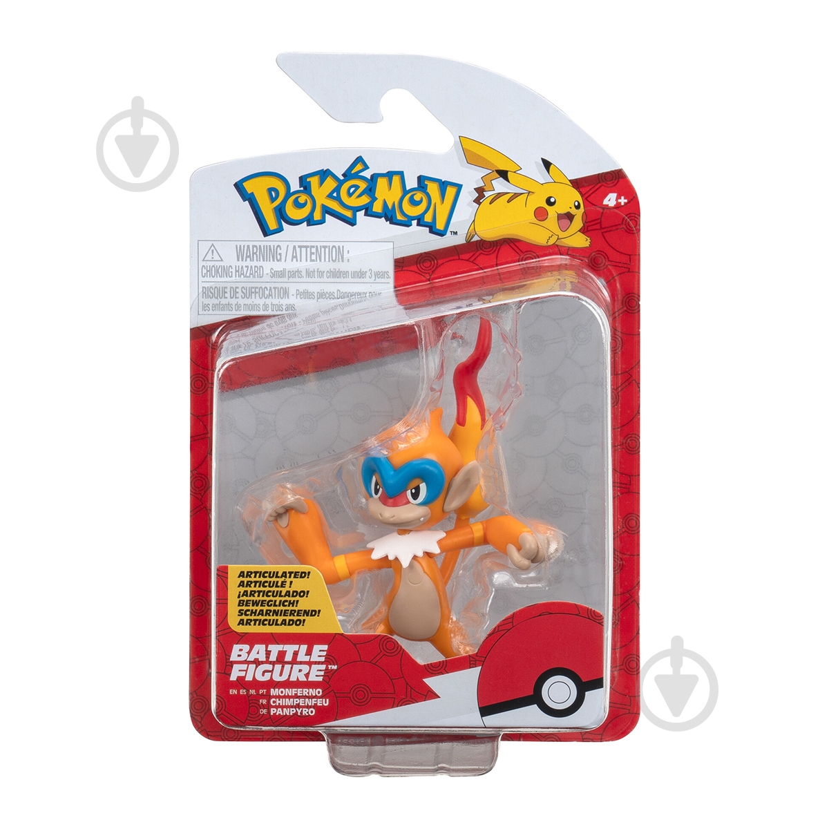 Фігурка Pokemon W16 Монферно PKW3010 - фото 1 Фігурка Pokemon W16 Монферно PKW3010 - фото 1