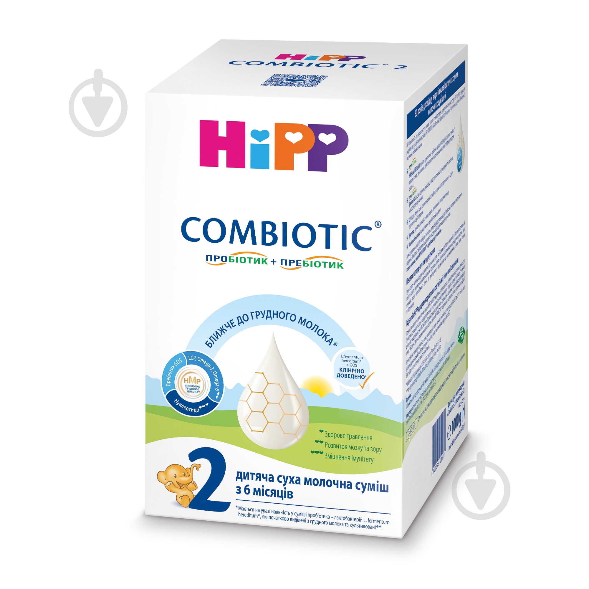 Суха молочна суміш Hipp Combiotic 2 1 кг - фото 3