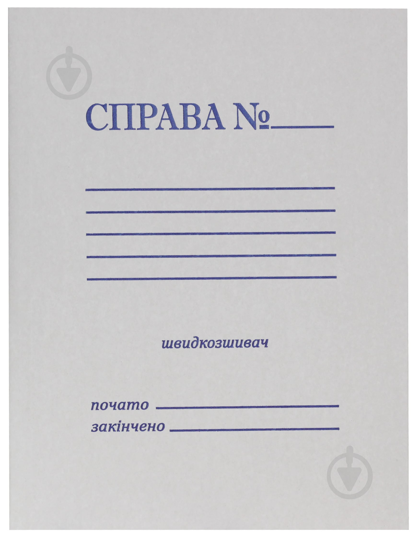 Скоросшиватель картонний А4 0.3мм/220г/м2 Бумвест - фото 1