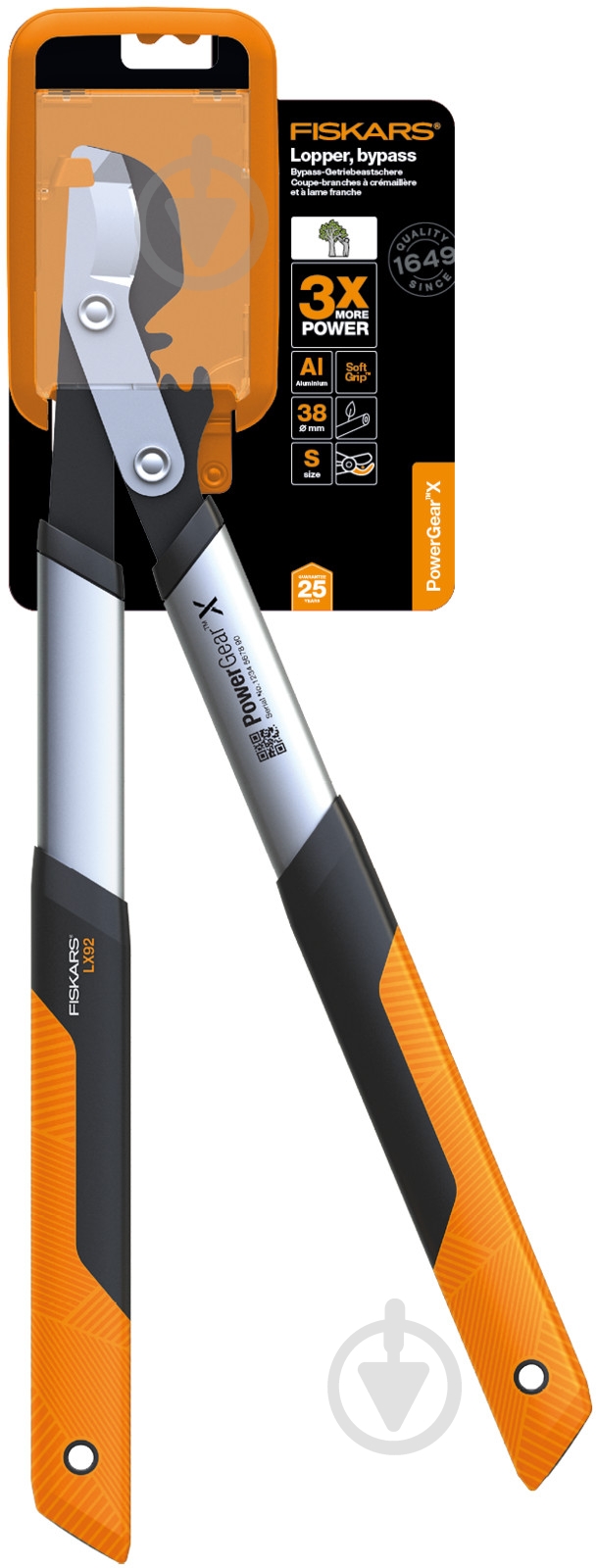 Сучкорез Fiskars PowerGear S 1020186 - фото 1