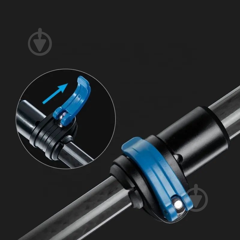 Трекінгова палиця Naturehike ST07 NH18D010-Z, 115-135 см, бордова (1шт) 6927595748503 - фото 3