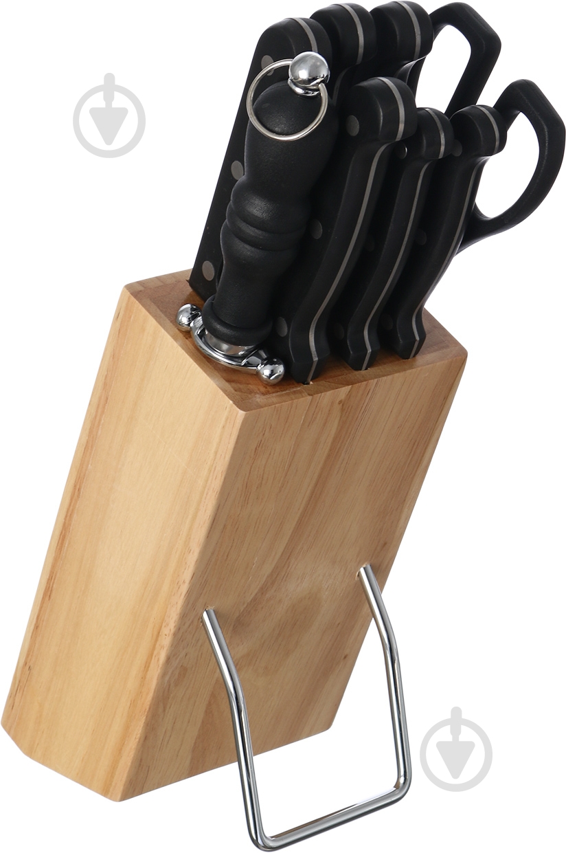 Набор ножей в колоде Aurora 9 предметов AU 860 - фото 1