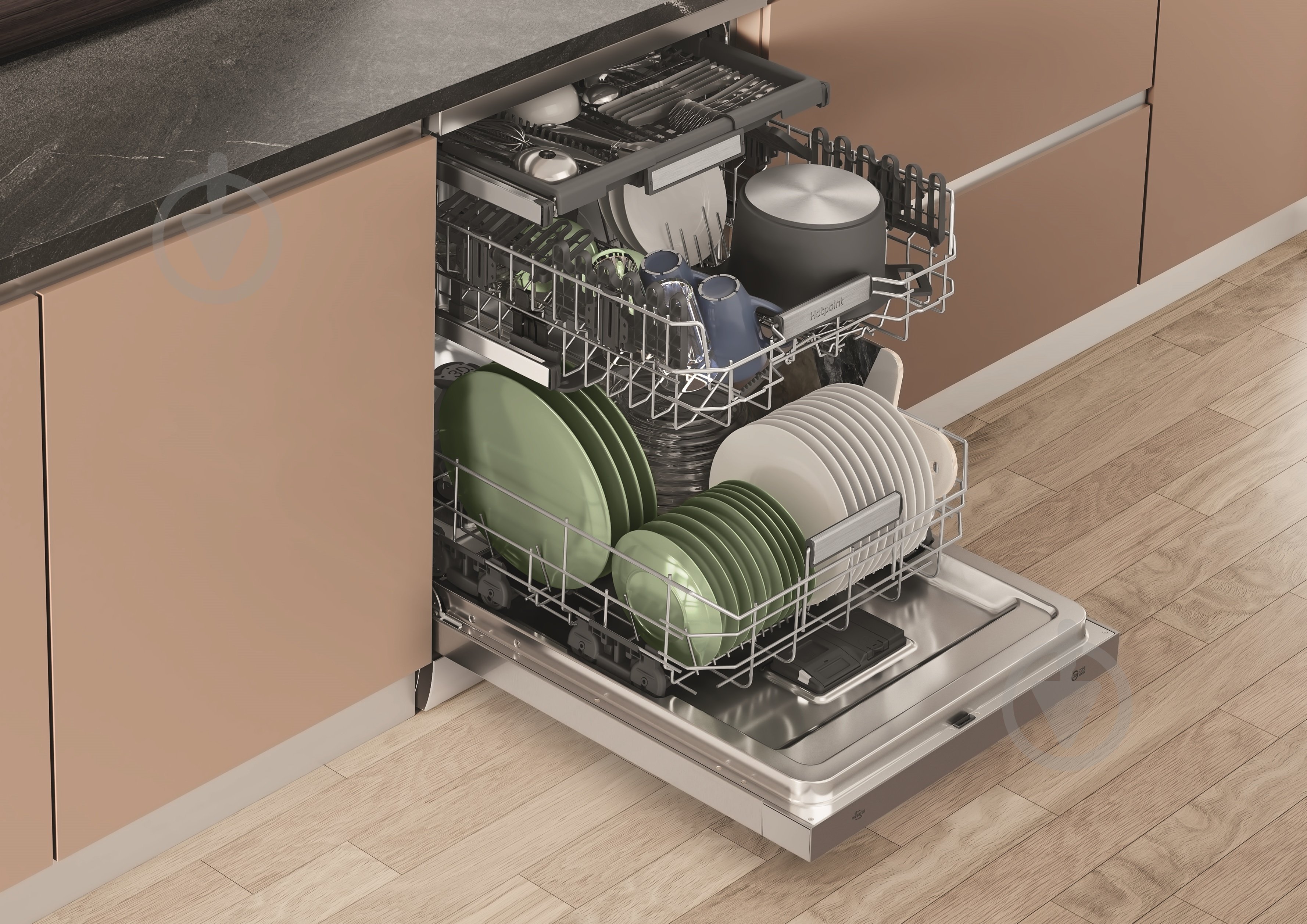 Посудомоечная машина Hotpoint H7F HS41 X - фото 7