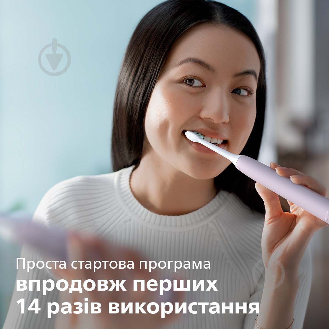 Електрична зубна щітка Philips Sonicare 3100 HX3673/11 - фото 12