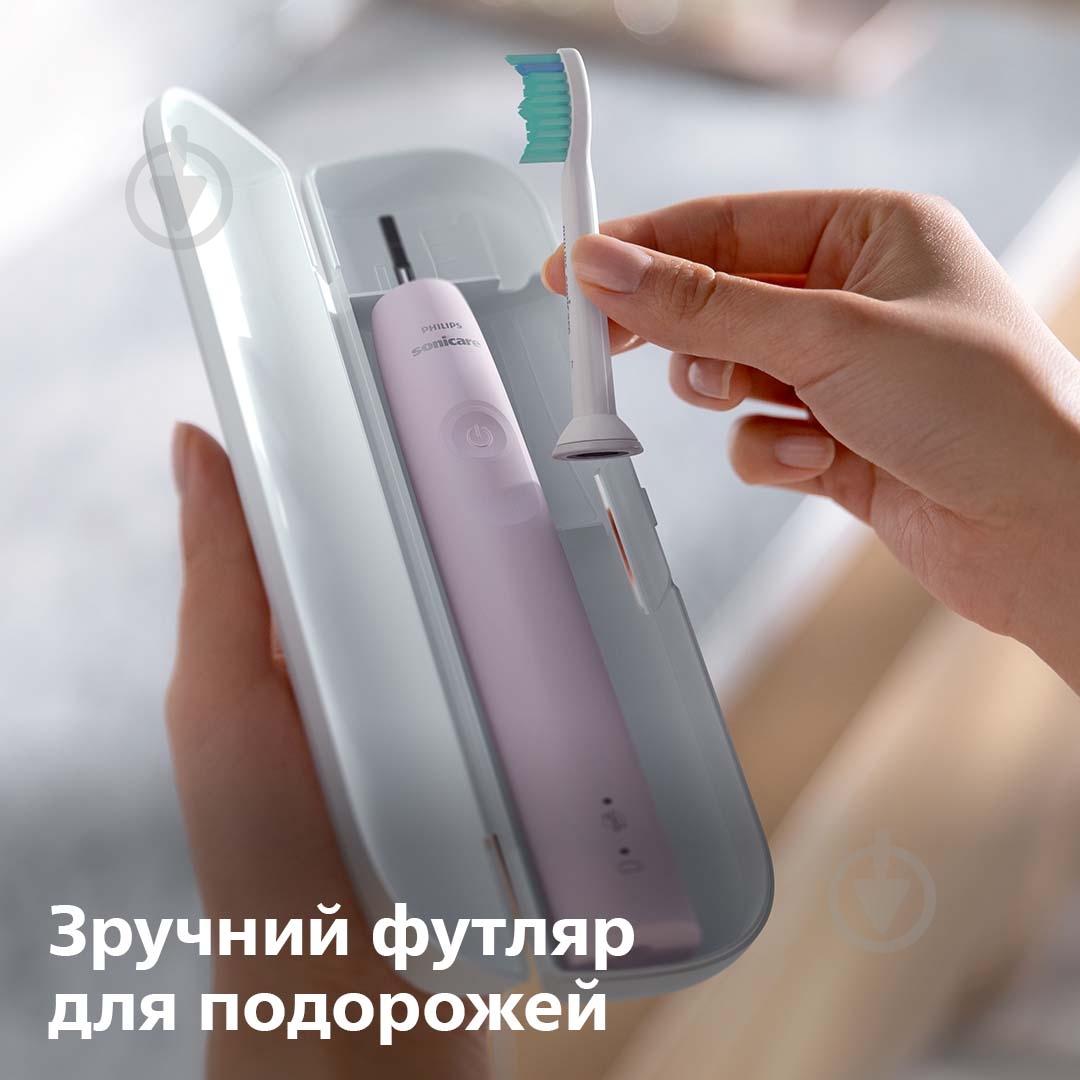 Електрична зубна щітка Philips Sonicare 3100 HX3673/11 - фото 13